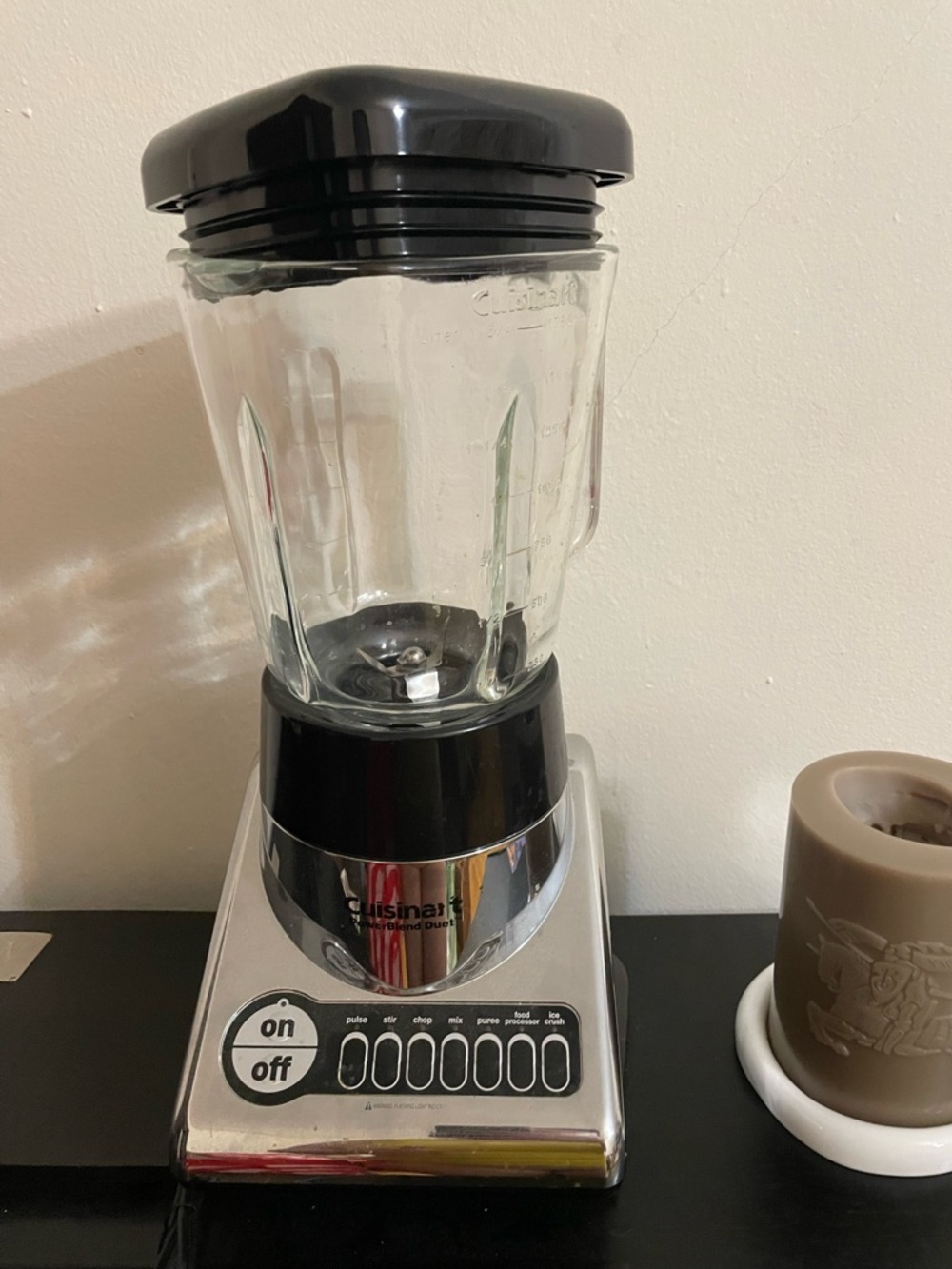 Cuisinart Black & Silver Glass Jar Blender